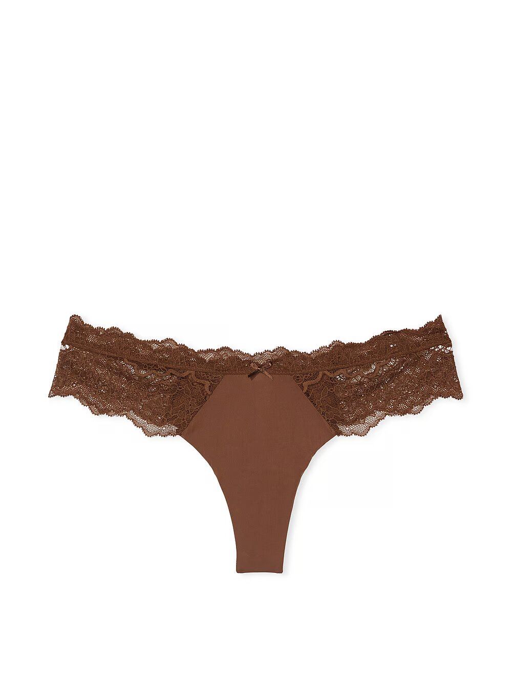 Трусики DREAM ANGELS Lace-Trim Thong Panty Victoria's Secret