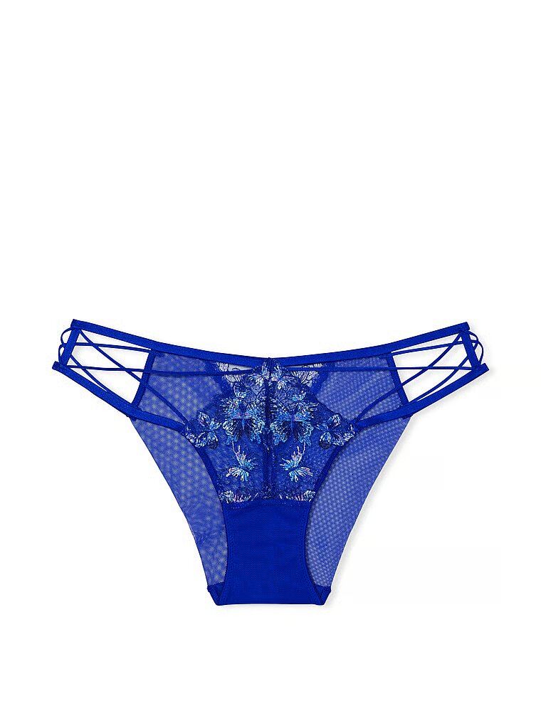 Трусики VICTORIA'S SECRET VERY SEXY Butterfly Embroidery Strappy Bikini Panty