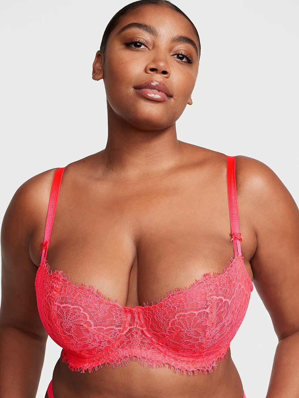 Бюст DREAM ANGELS Wicked Unlined Lace Balconette Bra PUSH UP WITHOUT PADDING