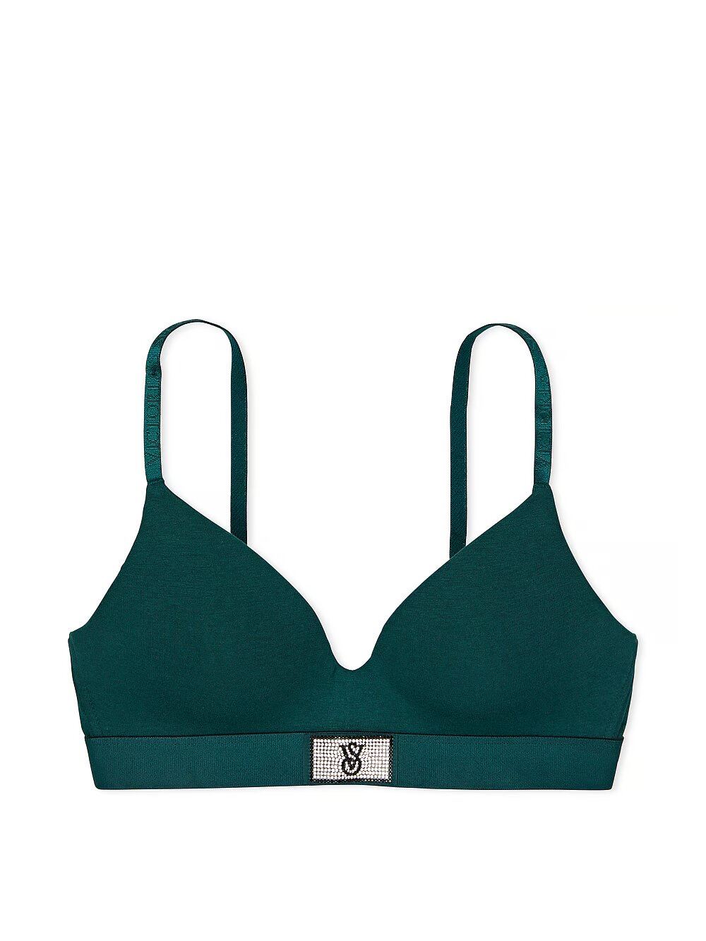 Бюст VICTORIA'S SECRET THE T-SHIRT Shine Patch T-Shirt Wireless Bra