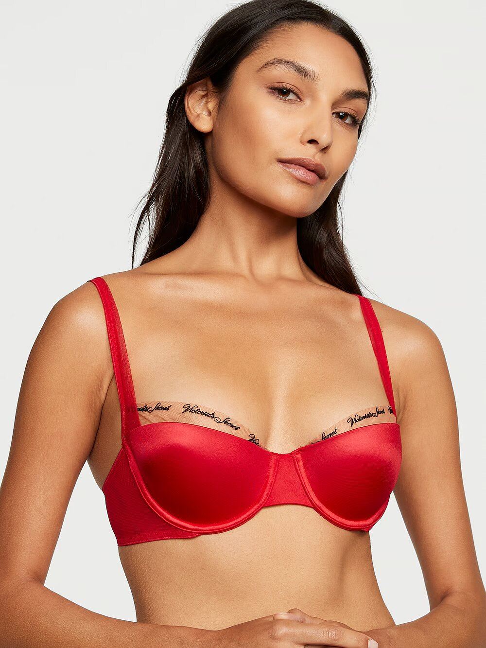 Бюст VICTORIA'S SECRET VERY SEXY Smooth Logo Embroidery Lightly Lined Balconette Bra