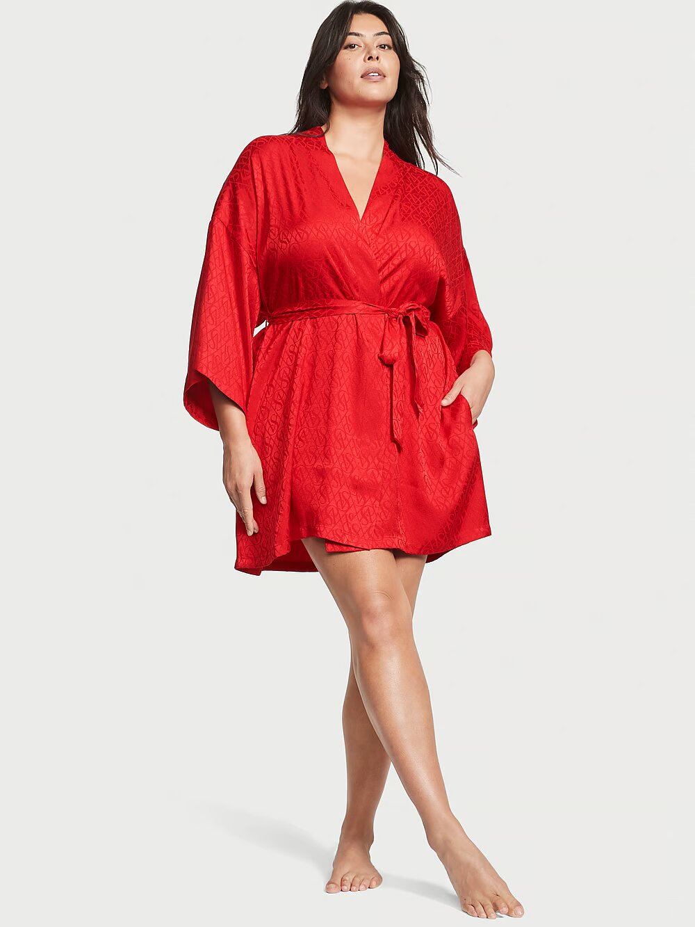 Халат атласний VICTORIA'S SECRET The Tour '23 Icon Satin Robe