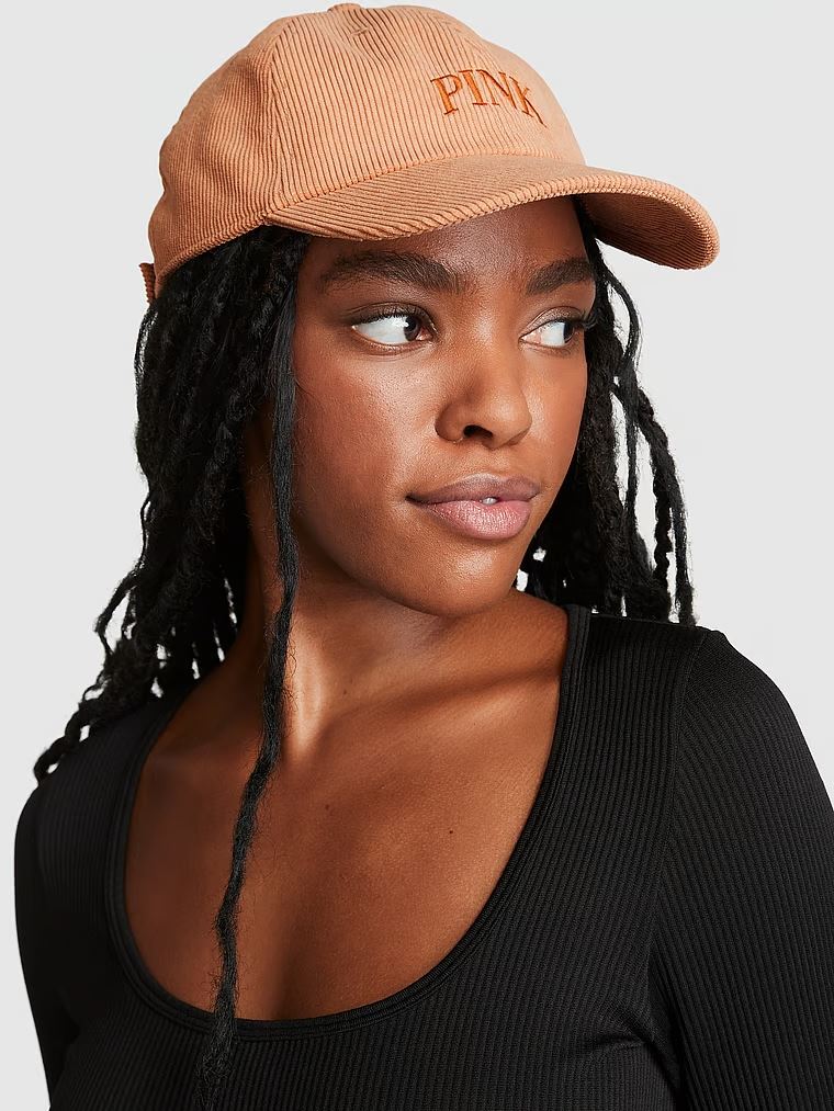 Кепка PINK CORDUROY BASEBALL HAT