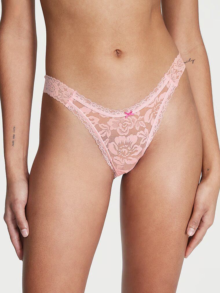 Трусики THE LACIE Lace Brazilian Panty Victoria's Secret