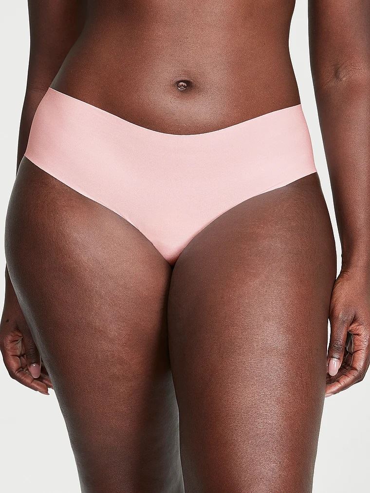 Трусики VICTORIA'S SECRET NO-SHOW Lace-Trim No-Show Cheeky Panty