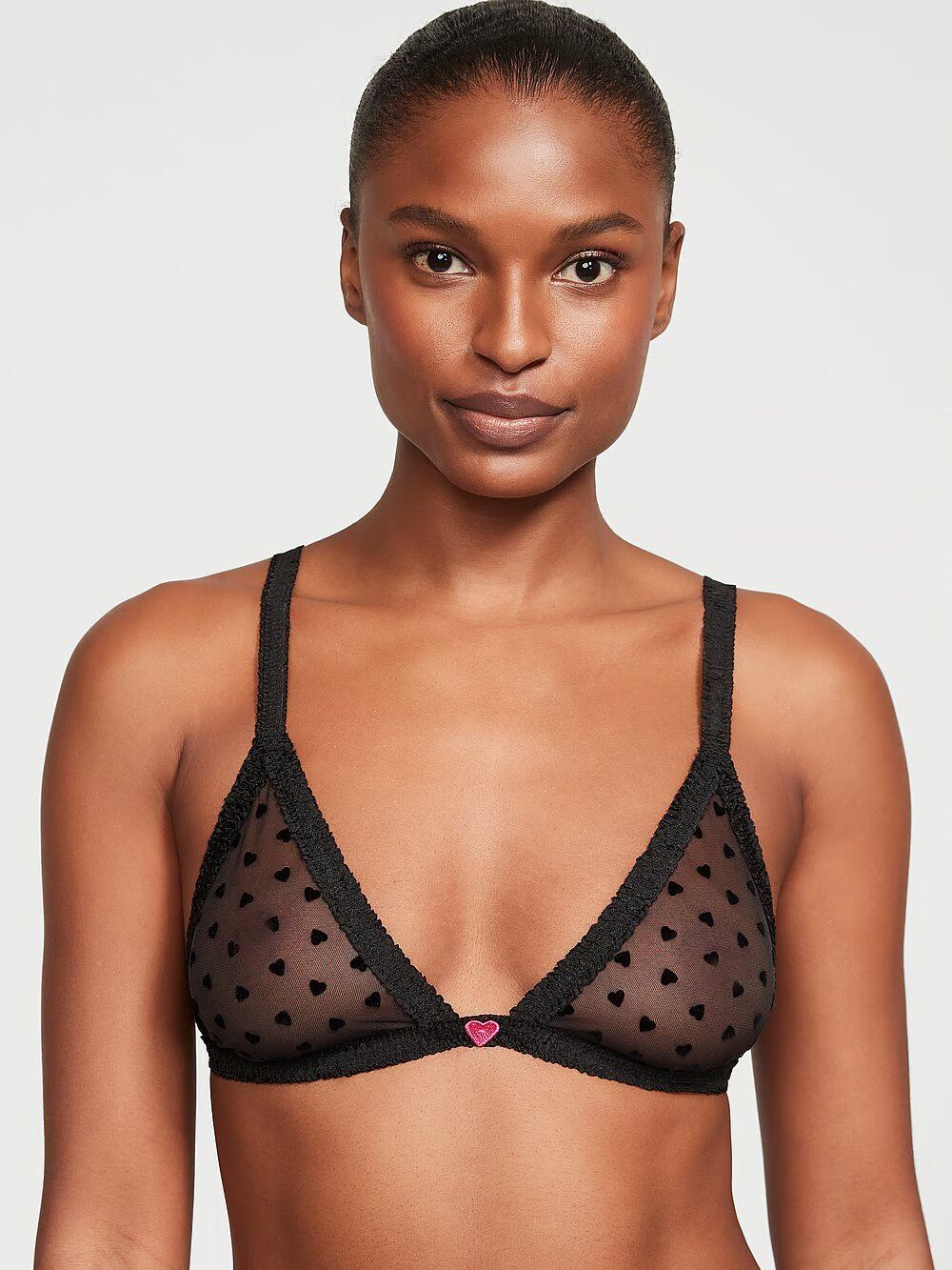 Бюст VICTORIA'S SECRET Fun & Flirty Wireless Triangle Bralette
