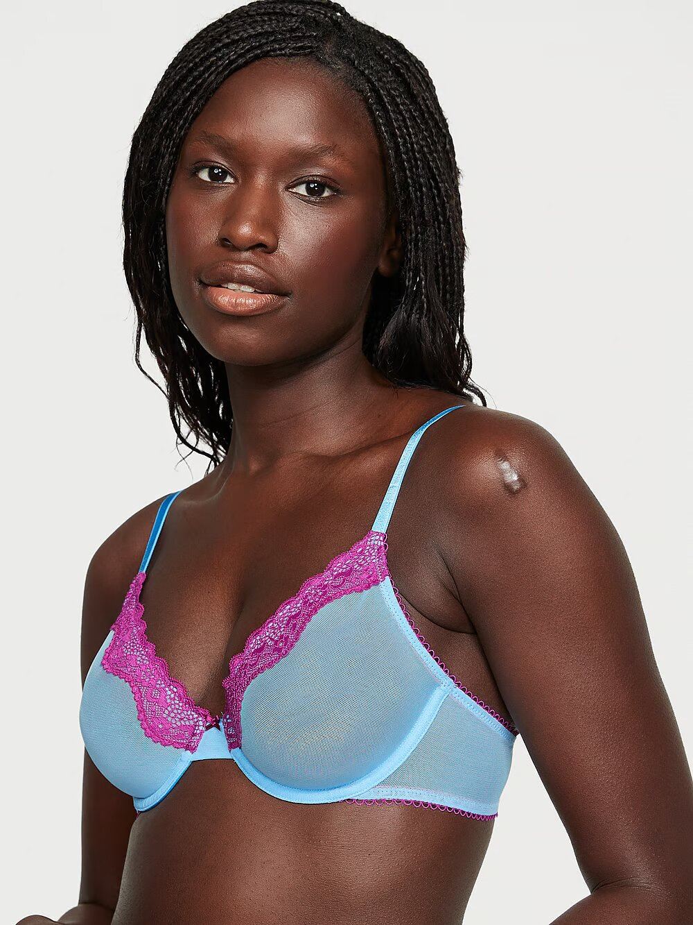 Бюст VICTORIA'S SECRET Tease Unlined Demi Bra