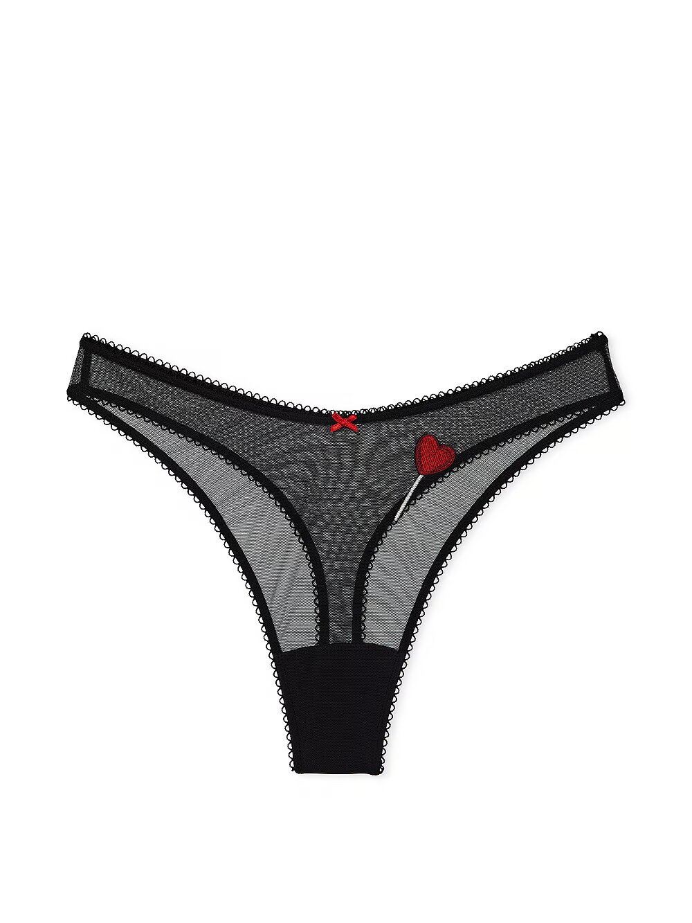 ТРУСИКИ VICTORIA'S SECRET Tease High-Leg Scoop Thong Panty