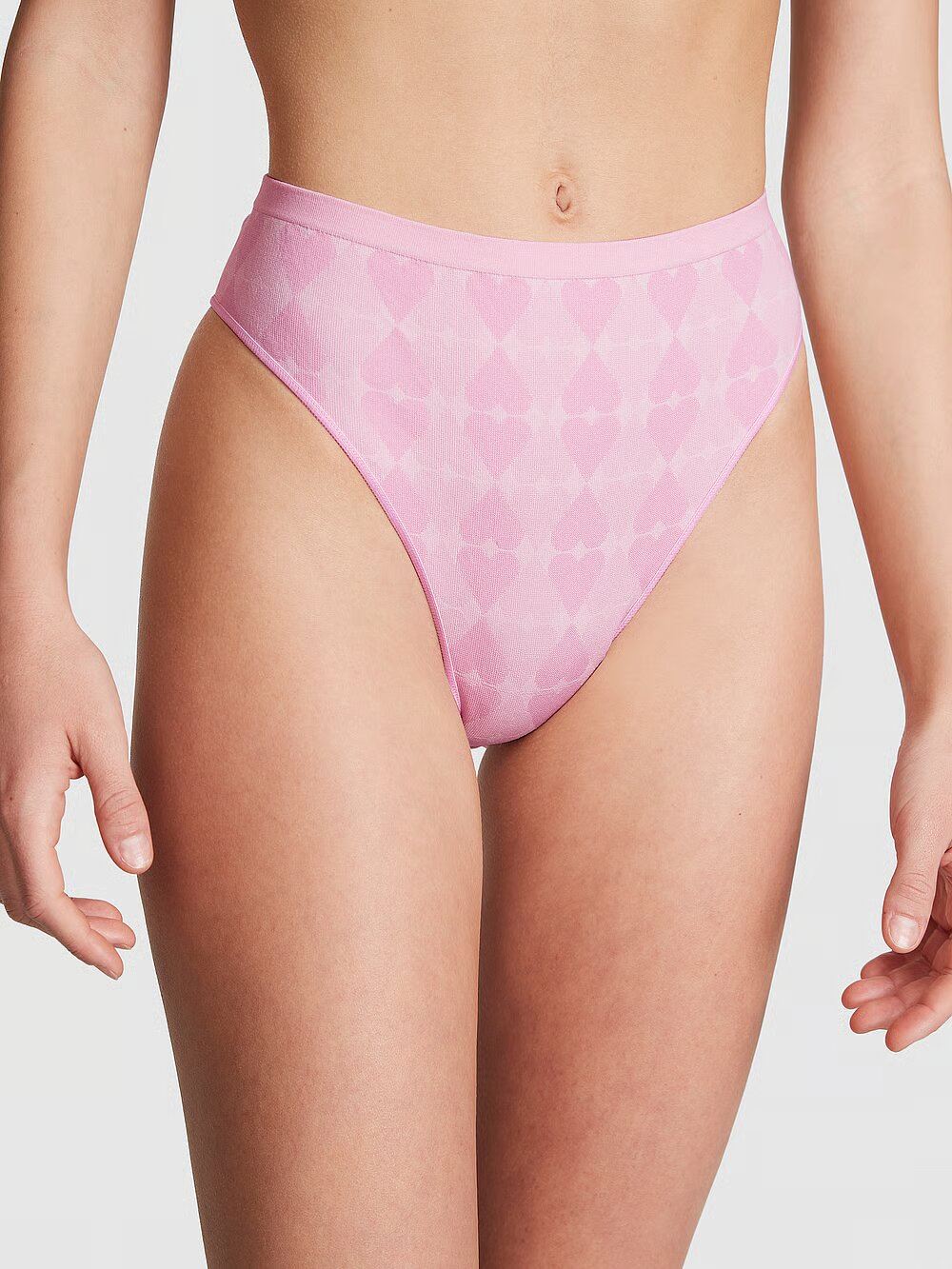 Трусики PINK SEAMLESS BRAZILIAN PANTY