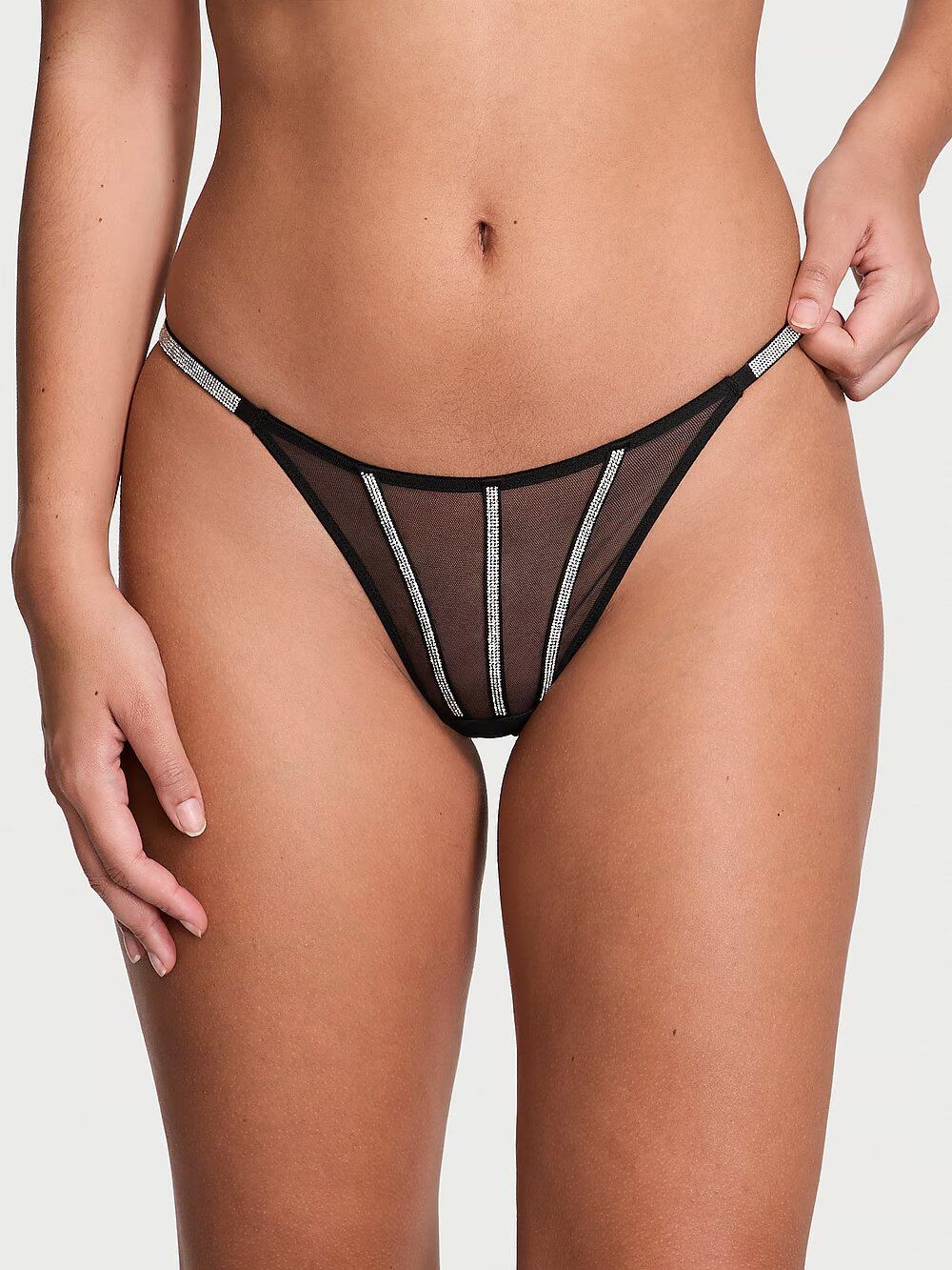 Трусики VERY SEXY Shine Strap Thong Panty Victoria's Secret