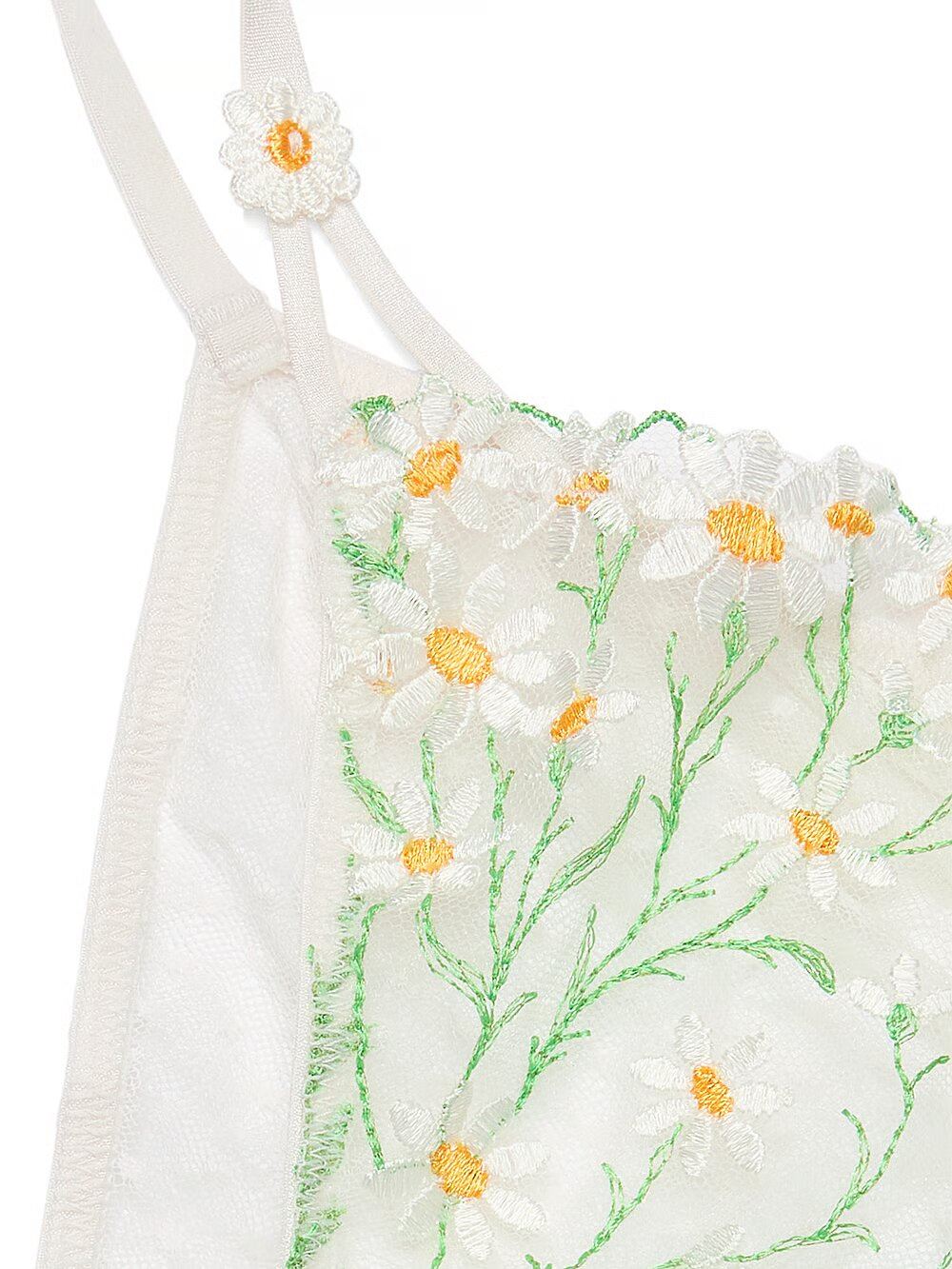 Трусики DREAM ANGELS Daisy Chain Embroidery String Bikini Panty Victoria's Secret