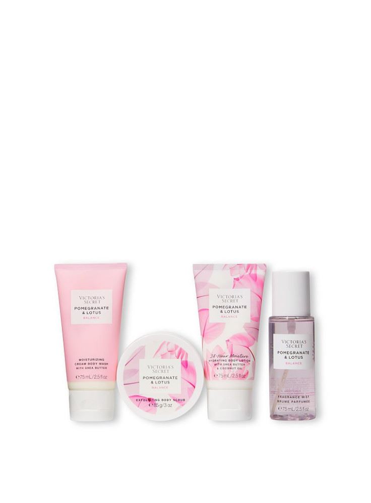 НАБІР VICTORIA'S SECRET - POMEGRANATE & LOTUS, THE BALANCE STARTER KIT
