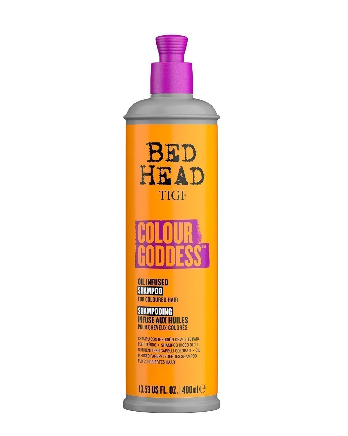 Шампунь для фарбованого волосся - Tigi Bed Head Colour Goddess Shampoo For Coloured Hair 400ml