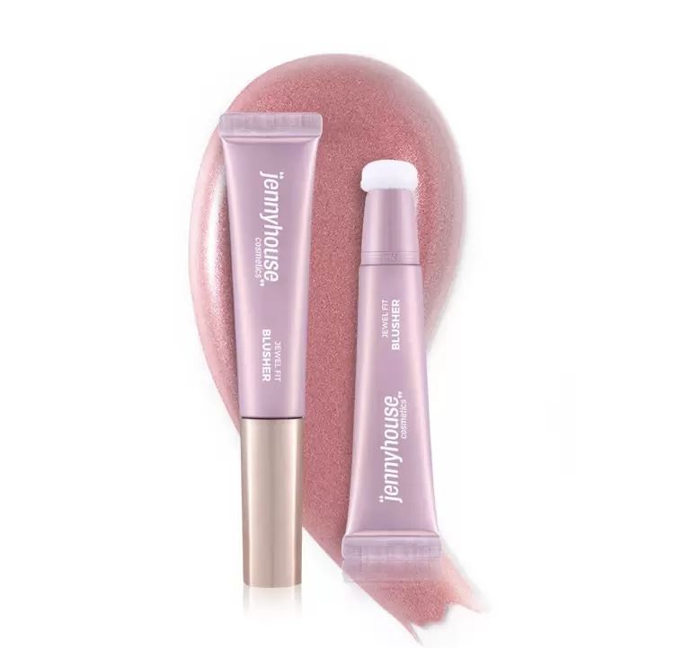Jennyhouse Jewel Fit Blusher Blooming Shine Кремовые румяна
