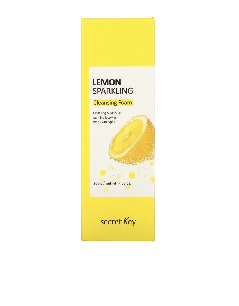 Пінка для вмивання з екстрактом лимона Secret Key Lemon Sparkling Cleansing Foam 200g
