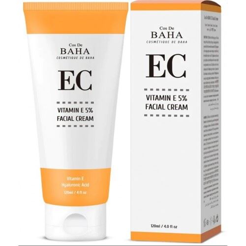 Крем для обличчя з вітаміном Е 5% Cos De BAHA Vitamin E 5% Facial Cream