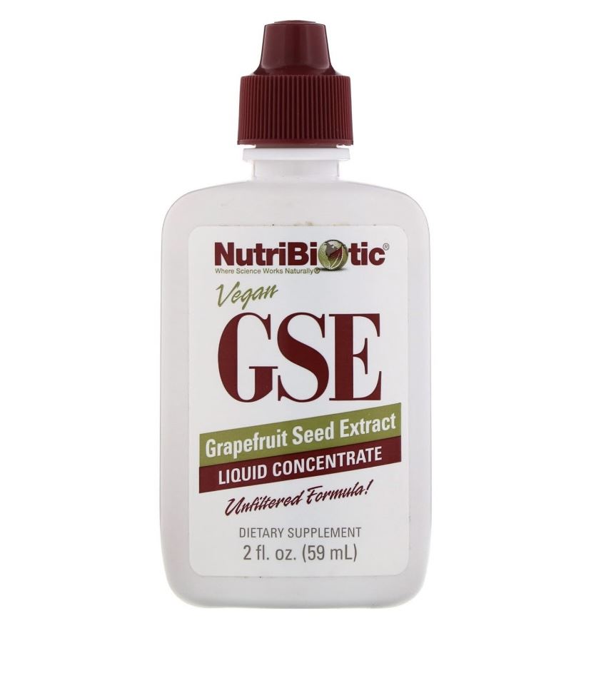 NutriBiotic, екстракт насіння грейпфрута GSE, рідкий концентрат ,59 мл
