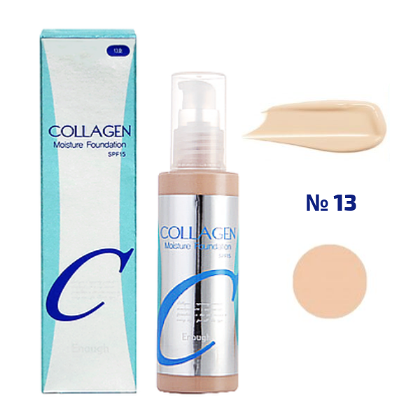 Тональний крем Enough Collagen Moisture Foundation SPF 15, відтінок 13