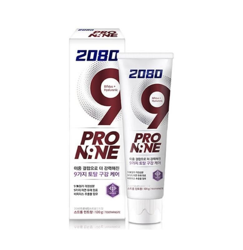 Dental clinic 2080 pro nine strong mint toothpaste відбілююча зубна паста з сорбітолом