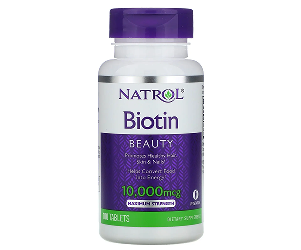 Біотин максимум Natrol (Biotin Maximum Strength) 10000 мкг 100 таблеток