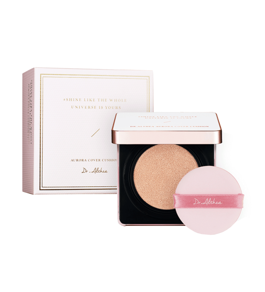 Кушон тональний №21 DR. ALTHEA Aurora Cover Cushion SPF 50+