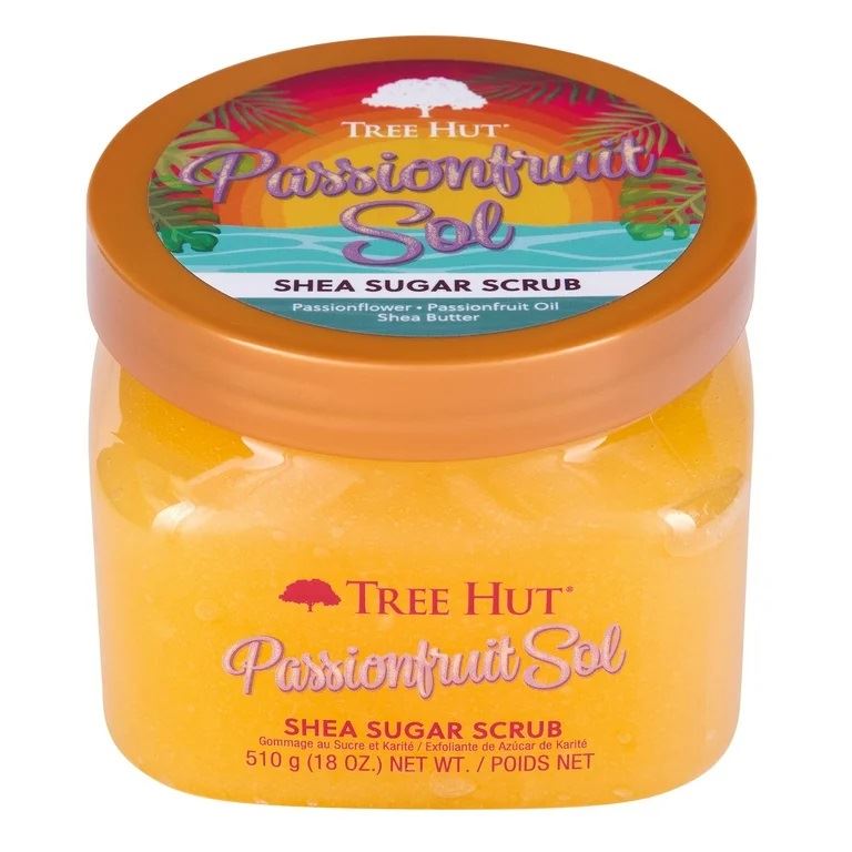 Скраб для тіла Passionfruit Sol Shea Sugar Scrub, Tree Hut