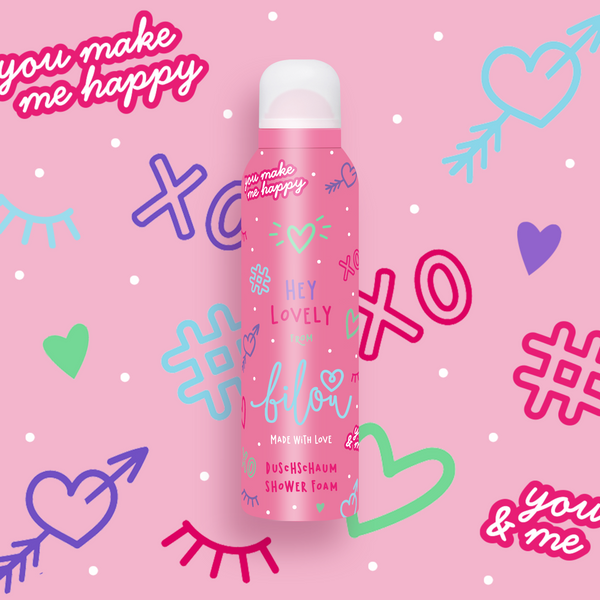 Пінка для душу Bilou - Hey Lovely (200ml)