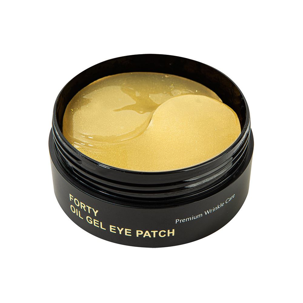 Гідрогелеві омолоджуючі патчі для очей з маточним молочком Lime Forty Oil Gel Eye Patch Premium Wrinkle Care