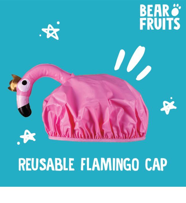 Поживна зволожуюча маска для волосся Bear Fruits - flamingo