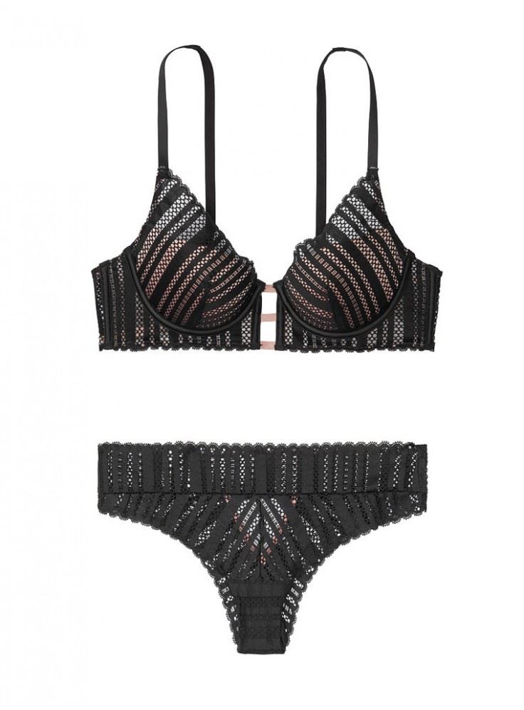 БЮСТГАЛЬТЕР LACE LIGHTLY LINED PLUNGE BRA VICTORIA'S SECRET
