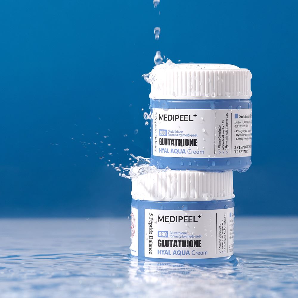 Зволожувальний крем для обличчя з глутатіоном Medi-Peel Glutathione Hyal Aqua Cream