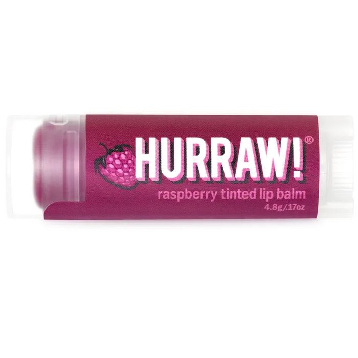 Бальзам для губ Hurraw - Raspberry Tinted Lip Balm (4,8г)