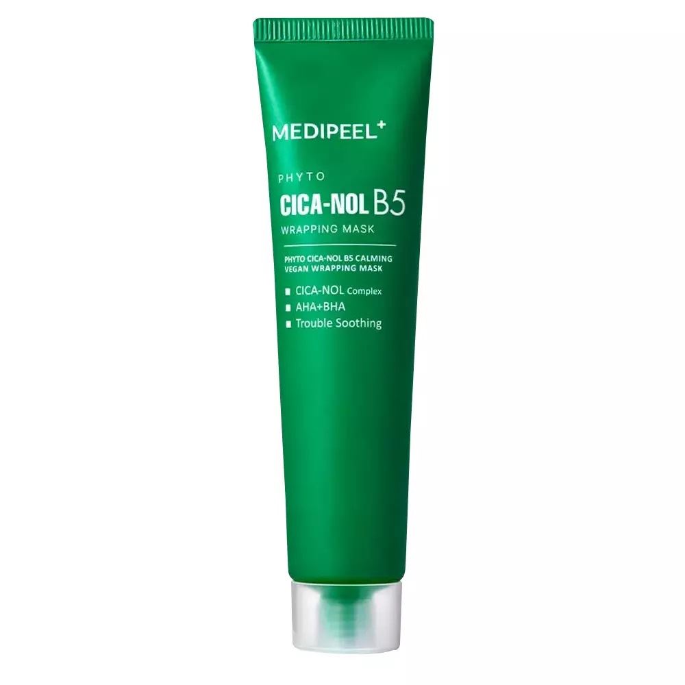 Маска-плівка для обличчя із заспокійливим ефектом MEDIPEEL Phyto Cica Nol B5 Wrapping Mask, 70 мл