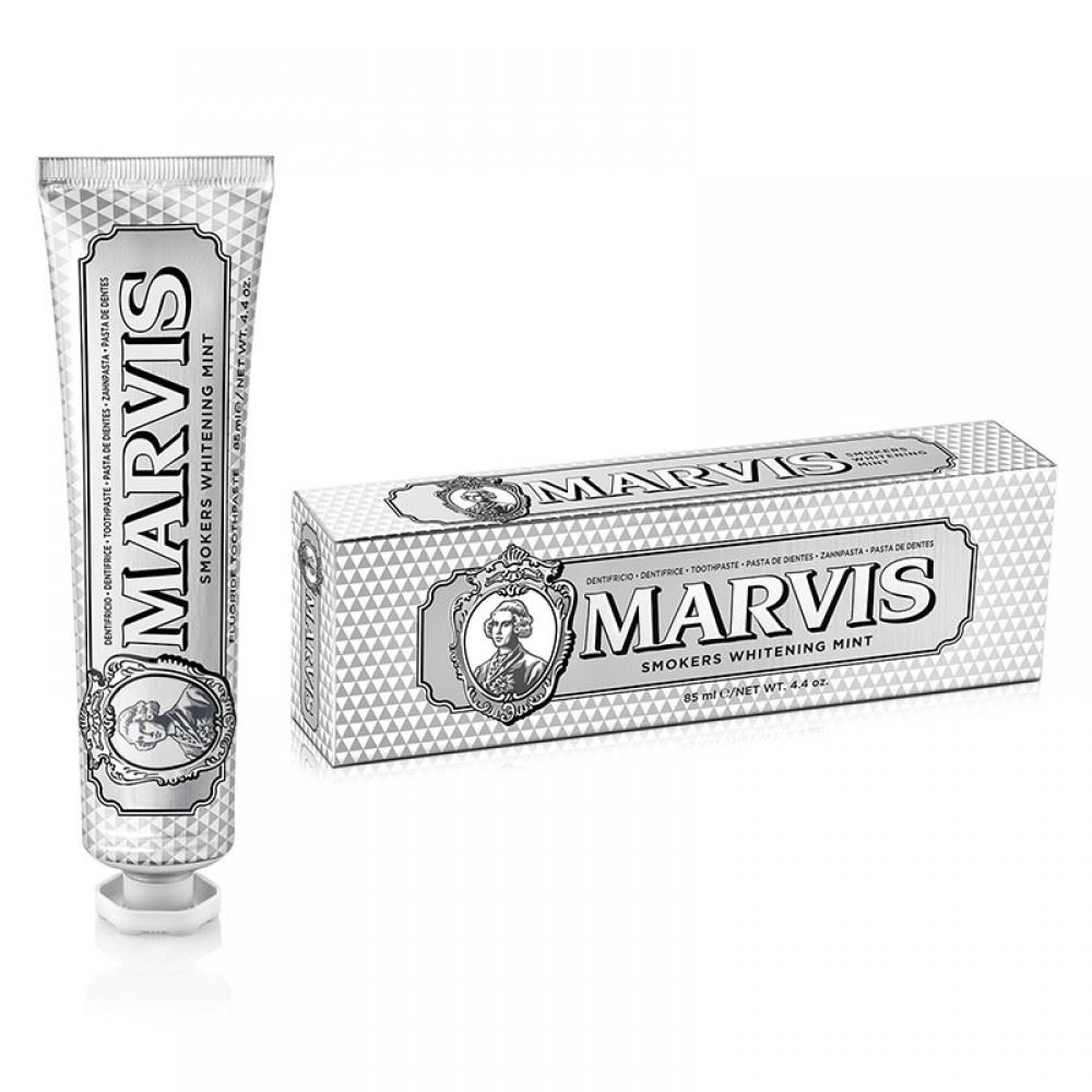 Зубна паста з м`ятою та фтором для курців MARVIS SMOKERS WHITENING MINT 85ml