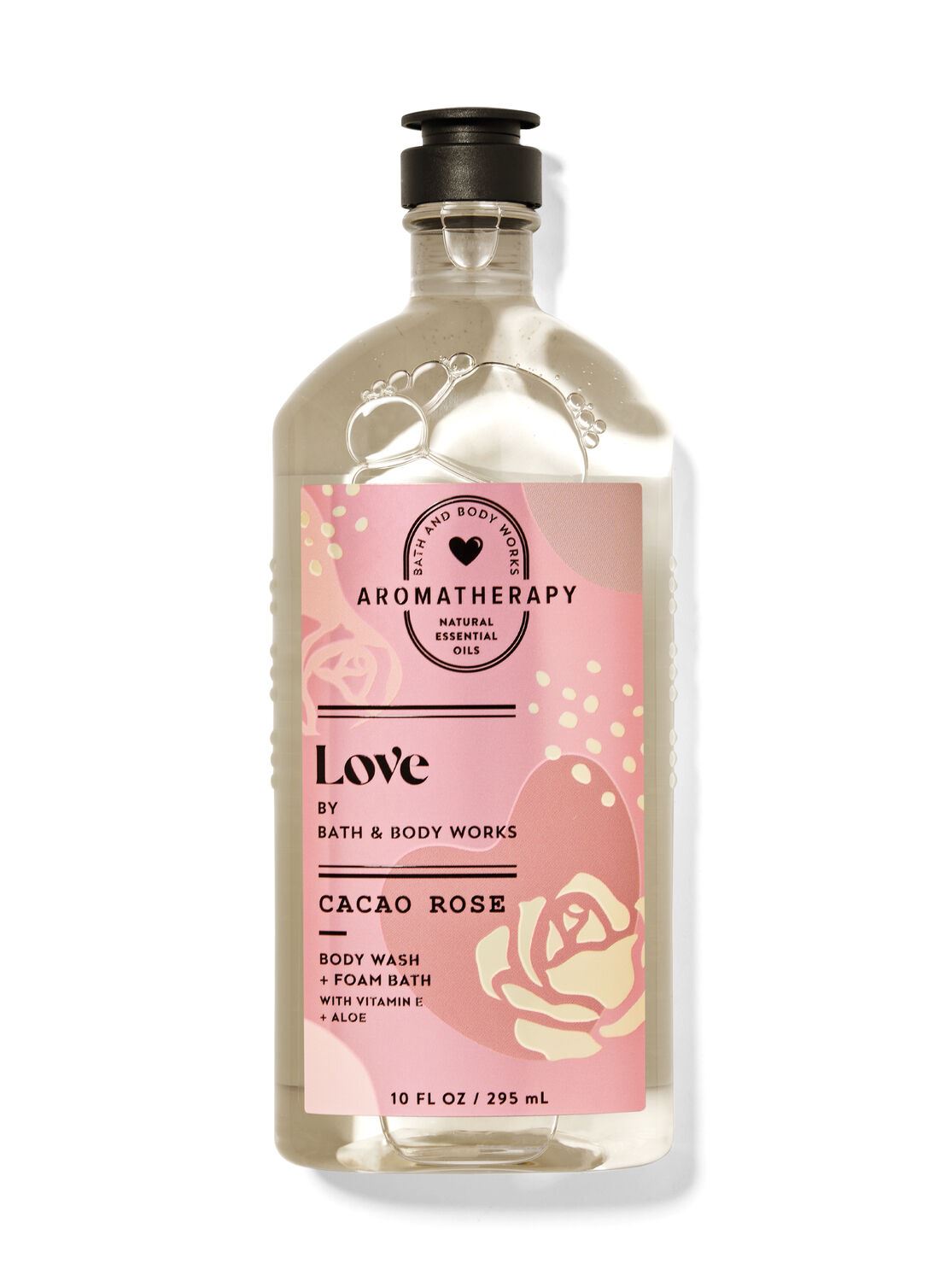 Гель для душу Bath and body works Aromatherapy - Cacao Rose (295ml)