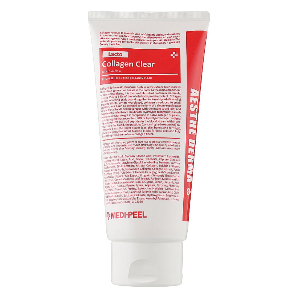 Очищувальна пінка для обличчя з колагеном Medi Peel Aesthe Derma Lacto Collagen Clear