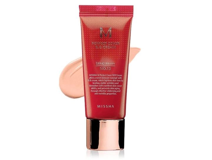 Зволожуючий та матуючий BB крем для обличчя Missha Perfect Cover BB Cream SPF 42 №13, 20ml