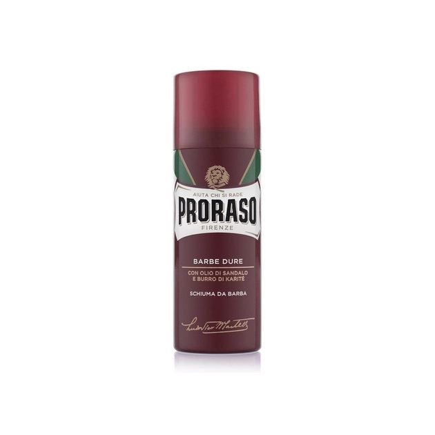 Піна для гоління з екстрактом сандалового дерева Proraso Shaving Foam Coarse beards 50мл