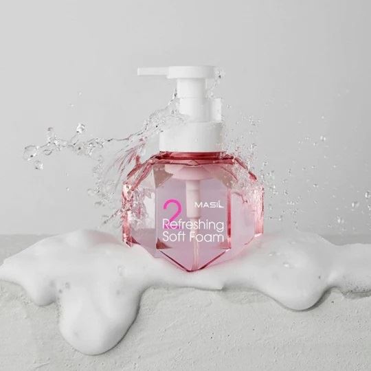 Делікатна пінка для інтимної гігієни Masil 2 Refreshing Soft Foam