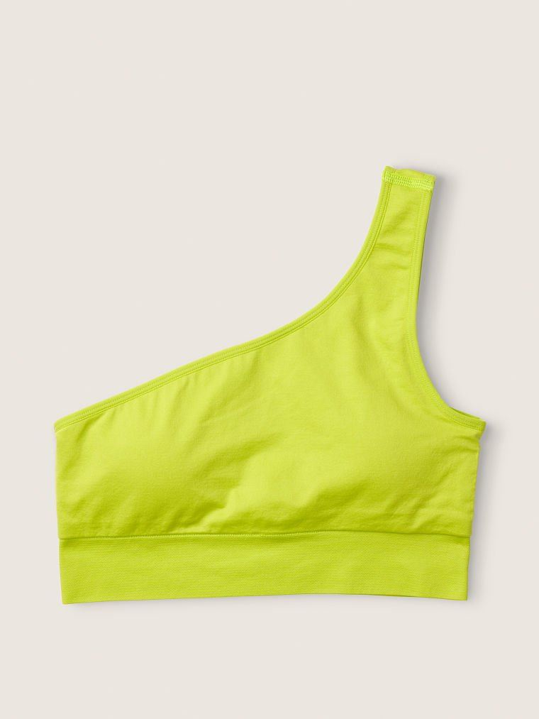 Топ Victoria’s Secret Pink ULTIMATE LIGHTLY-LINED SPORTS BRA Pure Black And Grey Marl