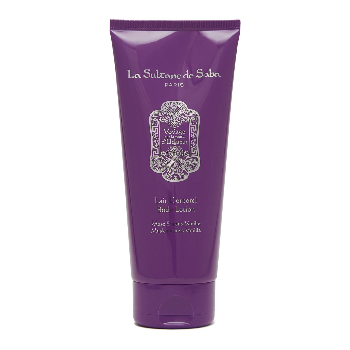 ЛОСЬЙОН ДЛЯ ТІЛА З МУСКУСОМ, ЛАДАНОМ ТА ВАНІЛЛЮ LA SULTANE DE SABA BODY LOTION UDAIPUR