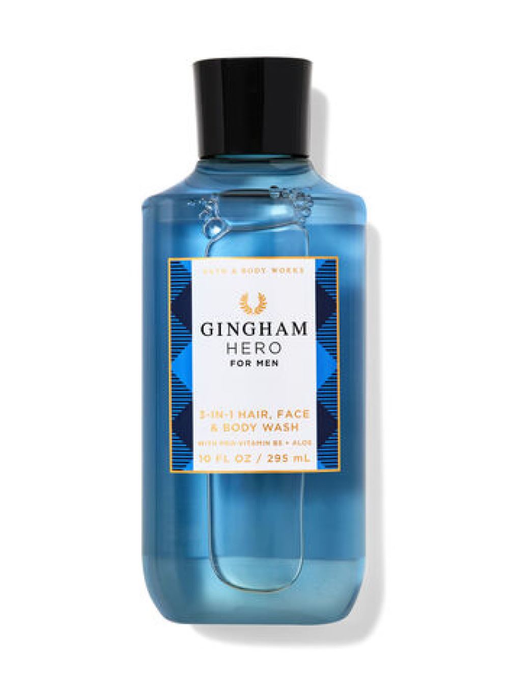 3в1-гель для душу, шампунь bath and body works - Gingham Hero 3-in-1 Hair, Face & Body Wash