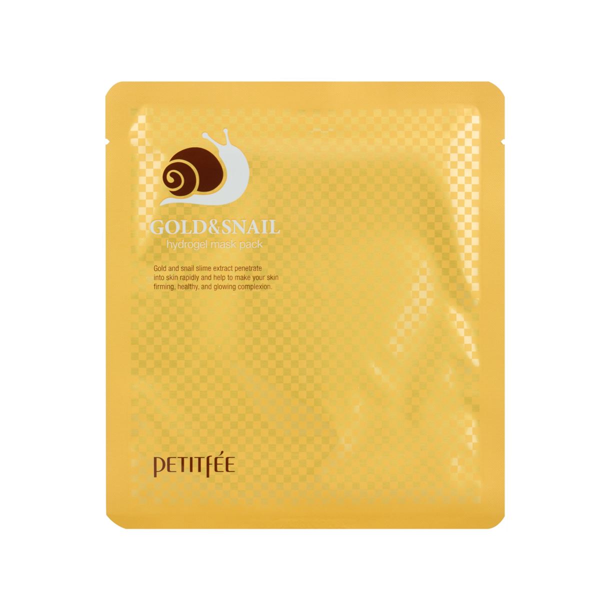гідрогелева маска Petitfee Gold & Snail Hydrogel Mask