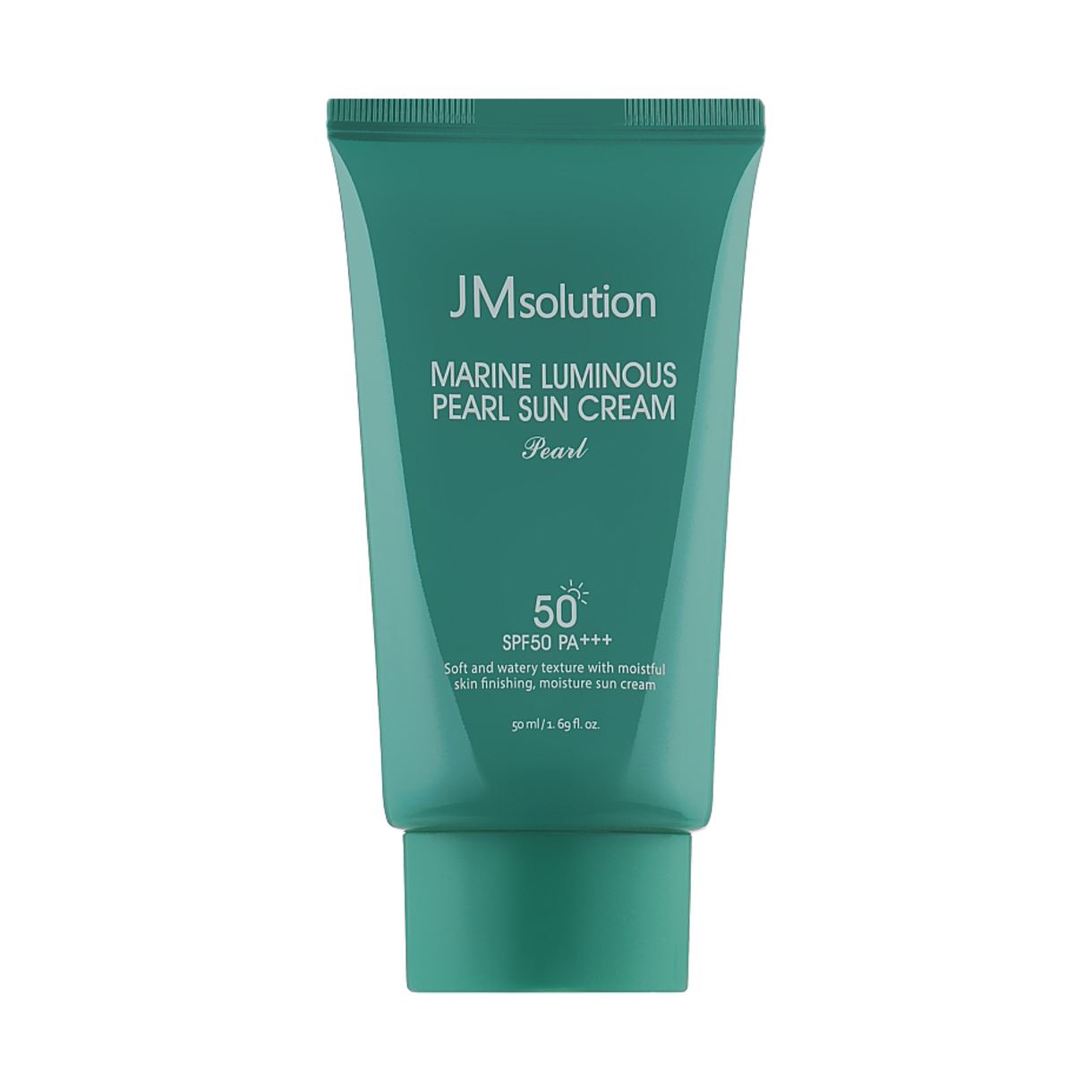 Зволожувальний сонцезахисний крем для обличчя й тіла JMsolution Marine Luminous Pearl Sun Cream Pearl SPF50 PA++++