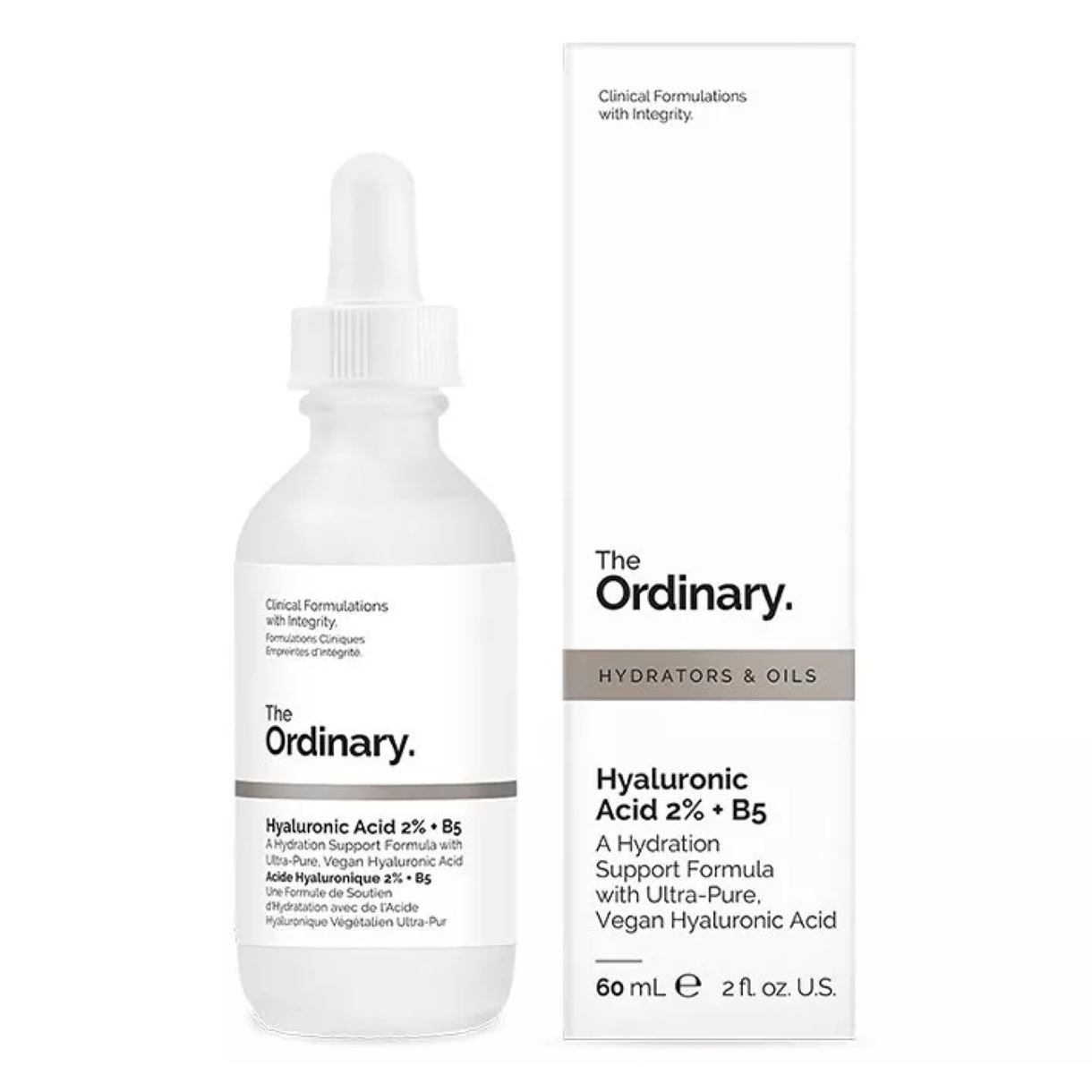 Сироватка з Гіалуроновою Кислотою та B5 The Ordinary Hyaluronic Acid 2% + B5 60 мл