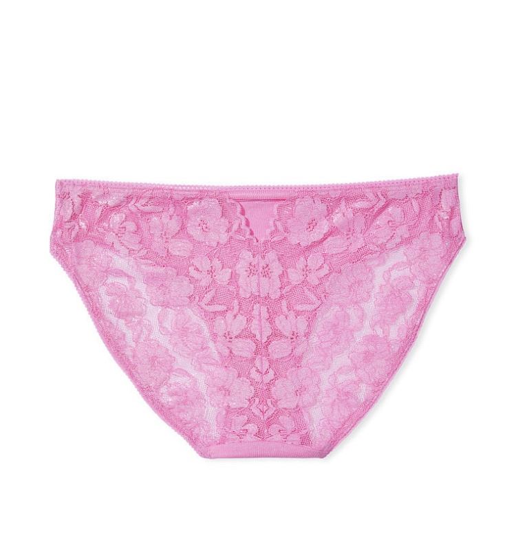 Трусики VICTORIA'S SECRET Cotton Thong Panty with Lace Back