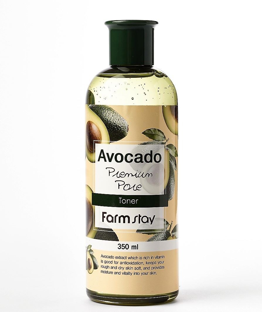 Зволожувальний тонер для обличчя FarmStay Avocado Premium Pore Toner 350ml