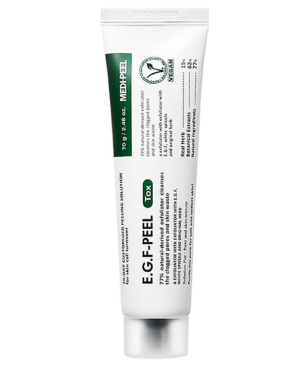 Medi-Peel E.G.F. Peel Tox - Веганський детокс-пілінг з мікроголками