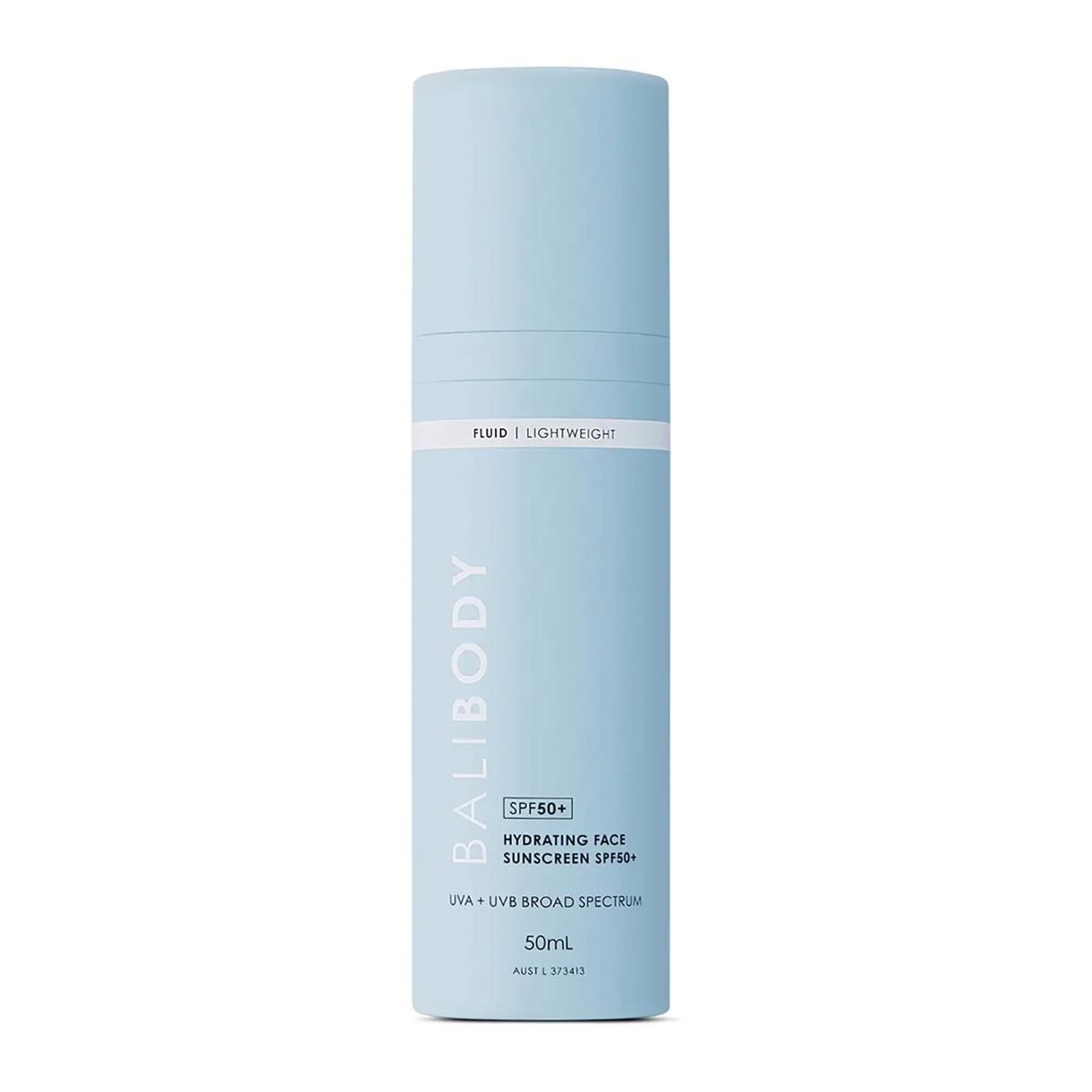 Зволожуючий сонцезахисний крем для обличчя SPF50+ Bali Body Hydrating Face Sunscreen SPF50+