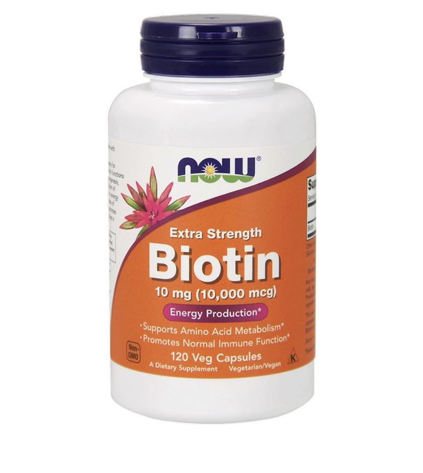 Biotin Now Foods ,10 000 мкг, 120 капсул